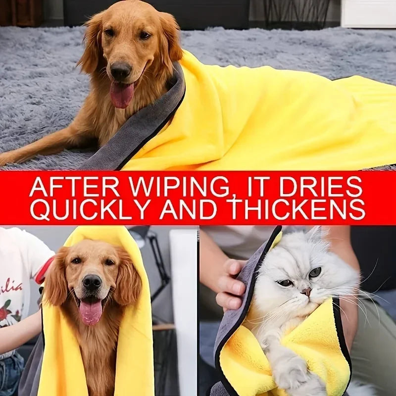 2PCS Quick Drying Dog and Cat Towels 