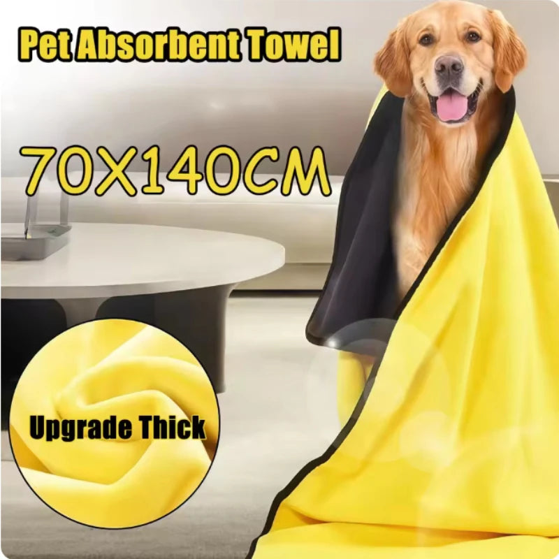 2PCS Quick Drying Dog and Cat Towels 